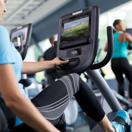 Горизонтальный велотренажер PRECOR RBK 865, фото 3