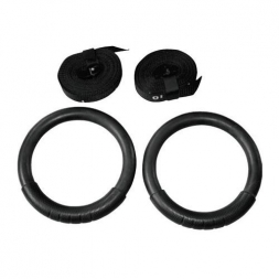 Гимнастические кольца с нейлоновыми ремнями First Place Rings, фото 1