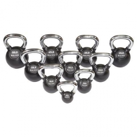 Гиря 16 кг (35lb) с хромированной ручкой, фото 2