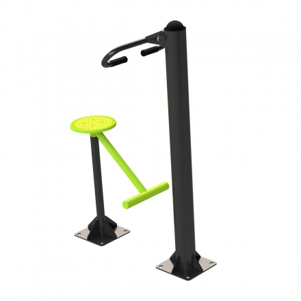 Smart-1012 Уличный тренажер Твистер сидя Zavodsporta, фото 1