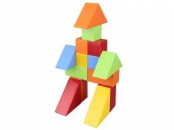 Набор из 10 геометрических фигур Pilsan Big Geometric Shapes (03-222-T), фото 2
