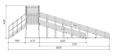 Зимняя горка Савушка Зима 7, фото 6