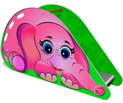 Детская горка Слоненок Г016 H=650 для игровых площадок, фото 1 Детская горка Слоненок Г016 H=650 для игровых площадок, фото 1