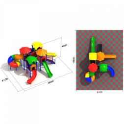 Игровая площадка Зоопарк 1.3, фото 3 Игровая площадка Зоопарк 1.3, фото 3