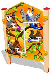 Развивающий элемент Почта У2 РЭ015 для детской площадки, фото 2 Развивающий элемент Почта У2 РЭ015 для детской площадки, фото 2