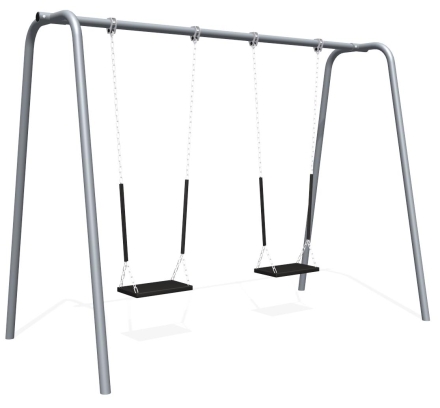 Качели двойные Romana 108.58.00 для детской площадки, фото 1