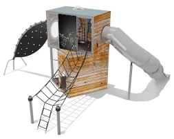 Игровой комплекс Эко Кубус VST 4504 для детской площадки, фото 1