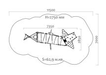 Спортивный комплекс 09209 для спортивной площадки Спортивный комплекс 09209 для спортивной площадки