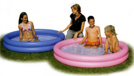 Бассейн надувной 102х20 см 2 круга от 3 лет BestWay BW51021, фото 1