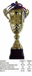 Кубок 4006 A h-56см (с крышкой)