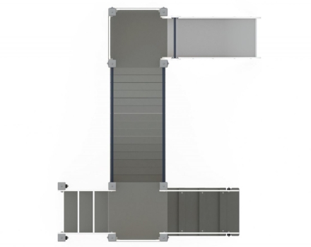 Детская игровая площадка Карапуз Эко ДИК 1.001.06-02 Н=750, фото 5