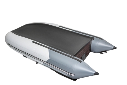 Моторная надувная лодка Пиранья 290 Q5 SLX фанерная слань, фото 3