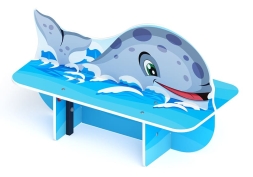 Кит - Скамейка детская - МФ 41.17.01, фото 2 Кит - Скамейка детская - МФ 41.17.01, фото 2