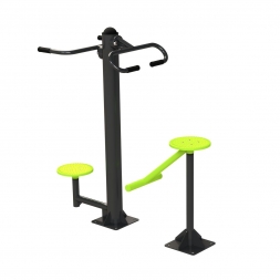 Smart-1013 Уличный тренажер Твистер стоя - Твистер сидя Zavodsporta Smart-1013 Уличный тренажер Твистер стоя - Твистер сидя Zavodsporta