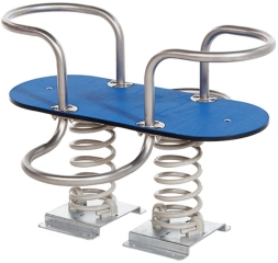 Качалка на пружине Modern U-line для детской площадки, фото 1 Качалка на пружине Modern U-line для детской площадки, фото 1