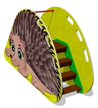 Детская горка Ежик Г015 H=650 для игровых площадок
