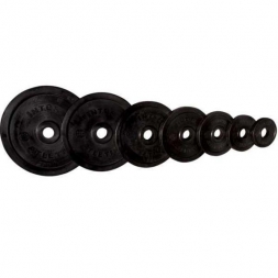 Диск "Олимпийский" 2,5 кг обрезиненный чёрный LB-2.5 Диск "Олимпийский" 2,5 кг обрезиненный чёрный LB-2.5