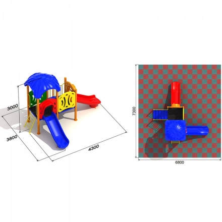 Детская площадка Лимпопо 2.2.1, фото 3