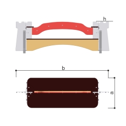 Скамейка Romana 115.72.00 со спинкой двусторонняя для улицы, фото 3 Скамейка Romana 115.72.00 со спинкой двусторонняя для улицы, фото 3