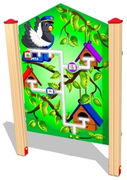 Развивающий элемент Почта У1 РЭ014 для детской площадки, фото 1 Развивающий элемент Почта У1 РЭ014 для детской площадки, фото 1