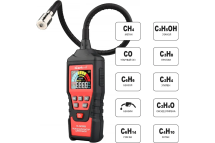 Цифровой детектор утечки взрывоопасных газов iCarTool с зондом, 0-9999 ppm IC-M101B Цифровой детектор утечки взрывоопасных газов iCarTool с зондом, 0-9999 ppm IC-M101B