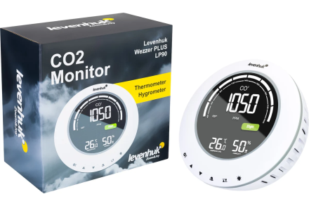 Детектор углекислого газа Levenhuk Wezzer PLUS LP90 78899, фото 2