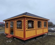 Квадратная беседка БОЛЬШАЯ АЗИЯ