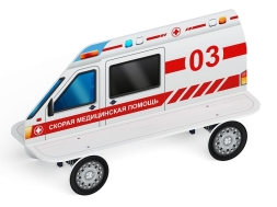 Скорая помощь - Скамейка детская - МФ 41.03.01, фото 4 Скорая помощь - Скамейка детская - МФ 41.03.01, фото 4