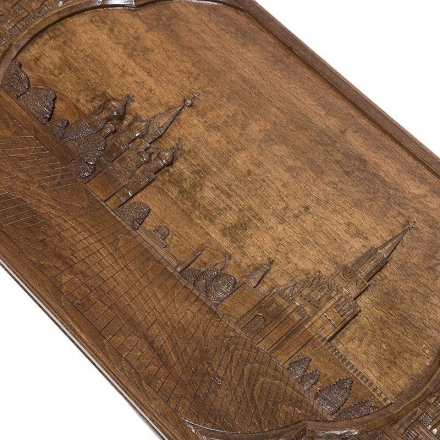 Нарды резные &quot;Красная площадь&quot; с ручкой 60, Haleyan, фото 4