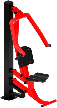 Жим от груди (красный) - Уличный тренажер - СТ 006-11.И1, фото 1