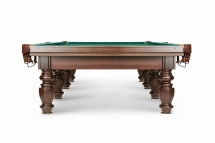Бильярдный стол - Омега 9 Футов, Русская пирамида, Super Stone 40 мм, лузы с сеткой