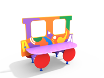 МФ 1.2021 Лавочка Вагончик Граффити МФ 1.2021 Лавочка Вагончик Граффити