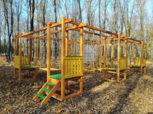 Детский веревочный парк 9 этапов (без страховки) Детский веревочный парк 9 этапов (без страховки)