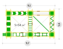 Детский веревочный парк 9 этапов (без страховки) Детский веревочный парк 9 этапов (без страховки)