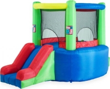 Детский надувной батут FREE TIME арена с горкой PJ-78319 Детский надувной батут FREE TIME арена с горкой PJ-78319