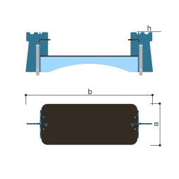 Скамейка Romana 057.55.00 двусторонняя для улицы, фото 5 Скамейка Romana 057.55.00 двусторонняя для улицы, фото 5