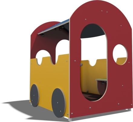 Игровой макет Вагон ДС003 для детской площадки, фото 2