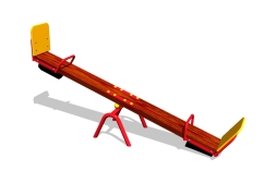 Качалка-балансир Малая КЧ097 для детской площадки, фото 1 Качалка-балансир Малая КЧ097 для детской площадки, фото 1