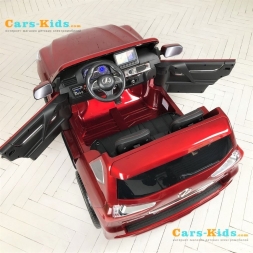 Электромобиль LEXUS LX 570 4WD красный, фото 2