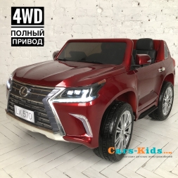 Электромобиль LEXUS LX 570 4WD красный, фото 1