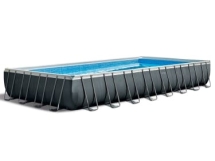 26378 Каркасный бассейн Ultra Frame 975х488х132см, фильтр-насос, лестница, тент, подстилка