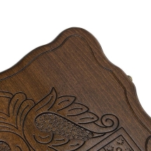 Нарды резные "Орел 2" с ручкой 60, Haleyan Нарды резные "Орел 2" с ручкой 60, Haleyan