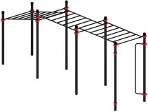 Воркаут ЛОВ 89 красный ВТ 101.11-01