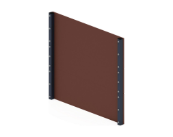 Барьер для собак Н=1400 мм каштановый 3, фото 4