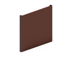 Барьер для собак Н=1400 мм каштановый 3, фото 1