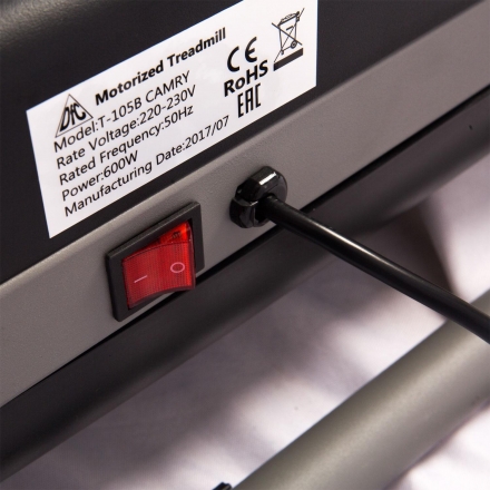 Беговая дорожка DFC CAMRY T-105B черный, фото 11