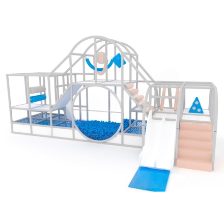 Детский игровой лабиринт &quot;Око&quot; 22 м² (9,3x2,4x4 м), фото 1