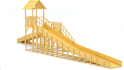 Зимняя горка Савушка Зима Wood 9, фото 3