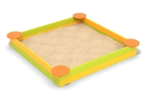 Песочница Опушка 2200х2200мм для детской площадки