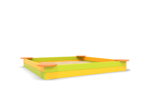 Песочница Опушка 2200х2200мм для детской площадки